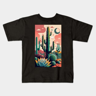 Cactus art Kids T-Shirt